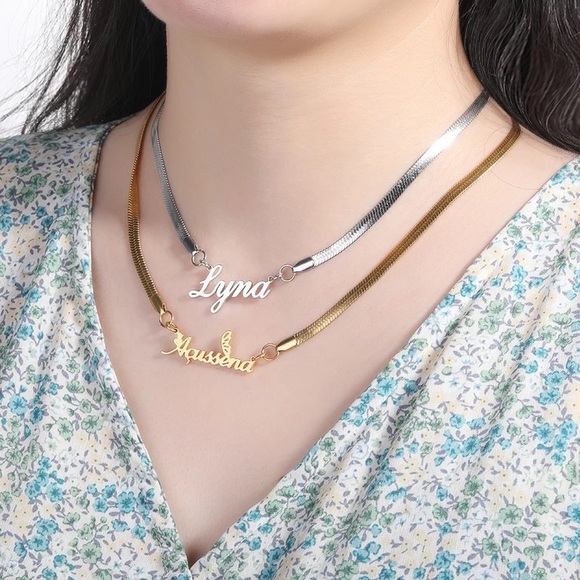 Personalized Name Necklace - Picture 2 of 3